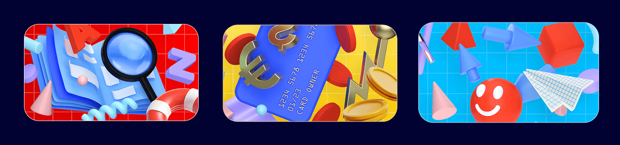 Responsive illustration banners