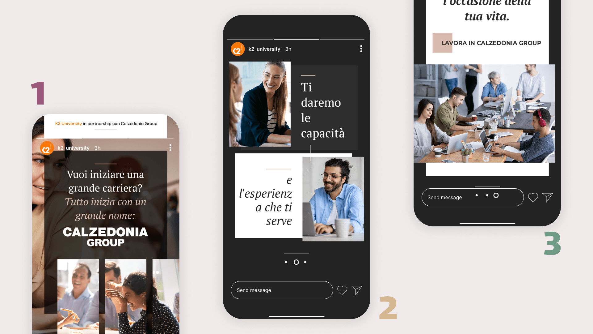 Co-marketing social media ads with Calzedonia